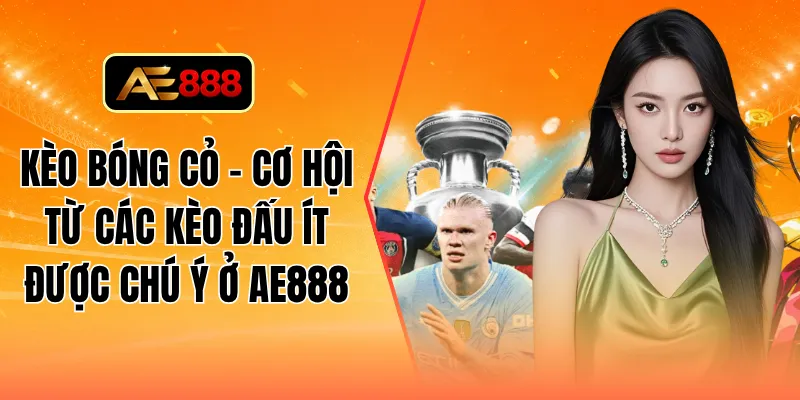 Kèo bóng cỏ - Cơ hội từ các kèo đấu ít được chú ý ở AE888